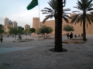 Masmak fort, gemaakt van stro en klei